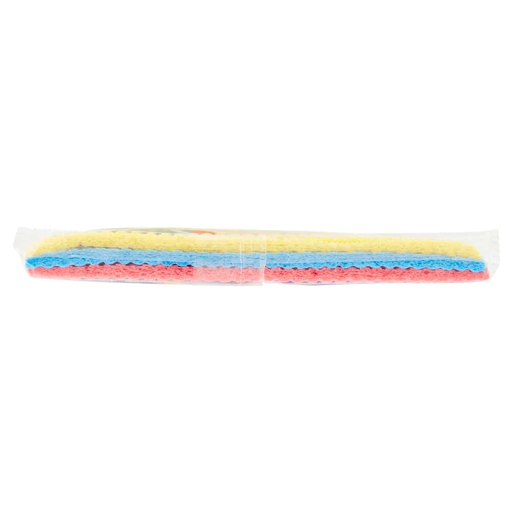Vileda Panno spugna 100% naturale biodegradabile, composto da cellulosa e 30% cotone riciclato 3 pz